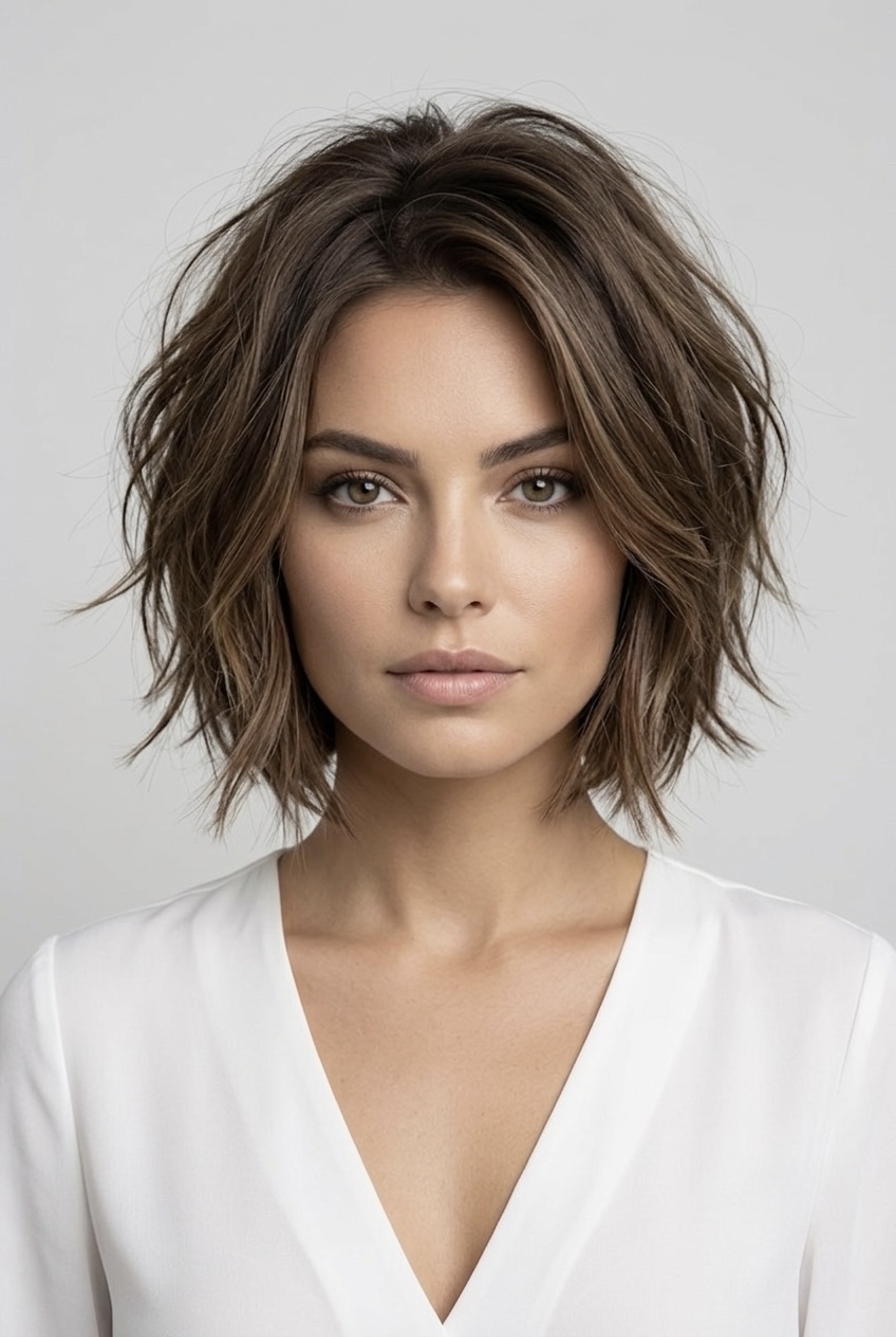 8 Flattering Clean Girl Haircuts for Round Faces: The Ultimate Style Guide