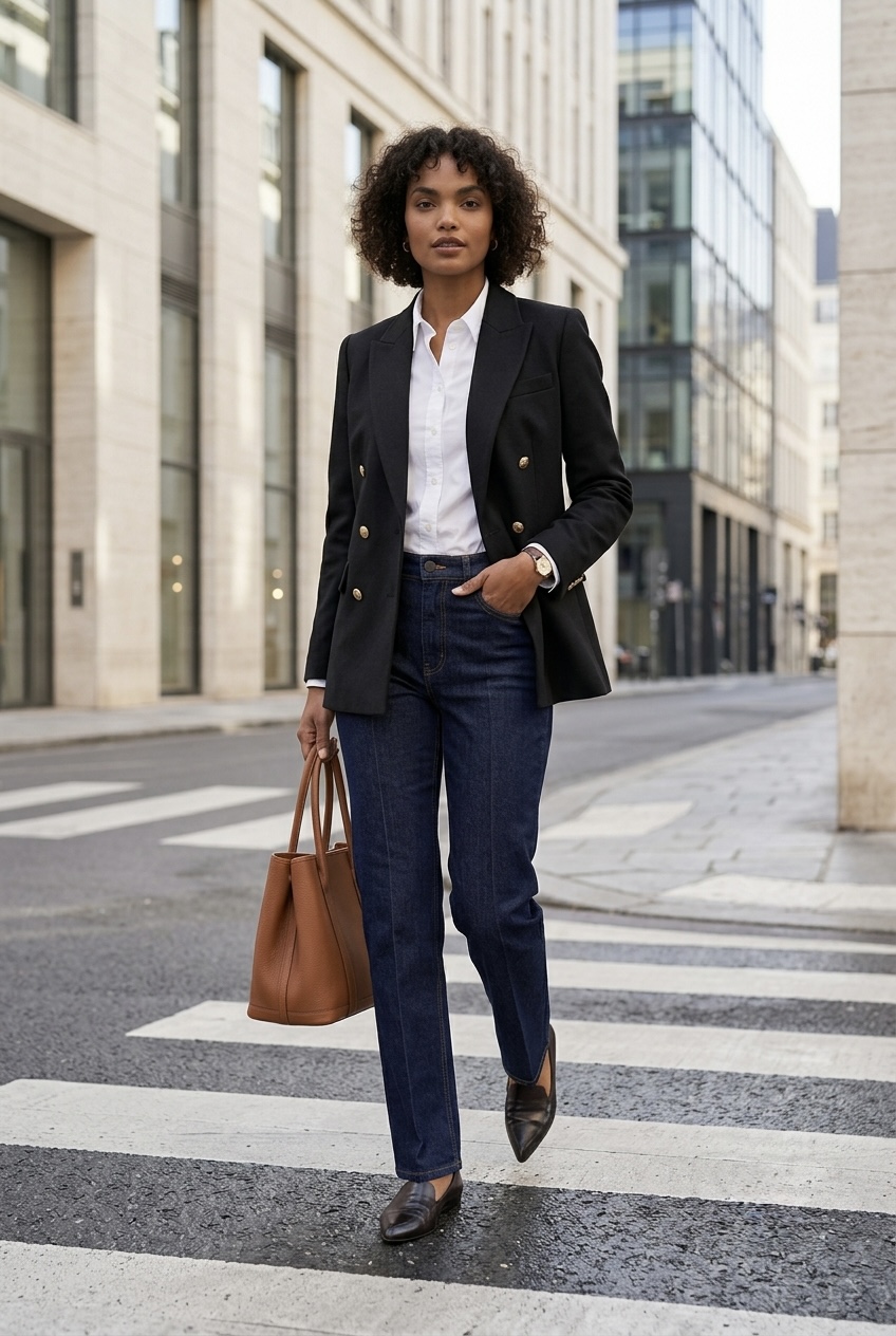 Why Dark Wash Jeans Are Replacing Light Wash Denim This Fall
