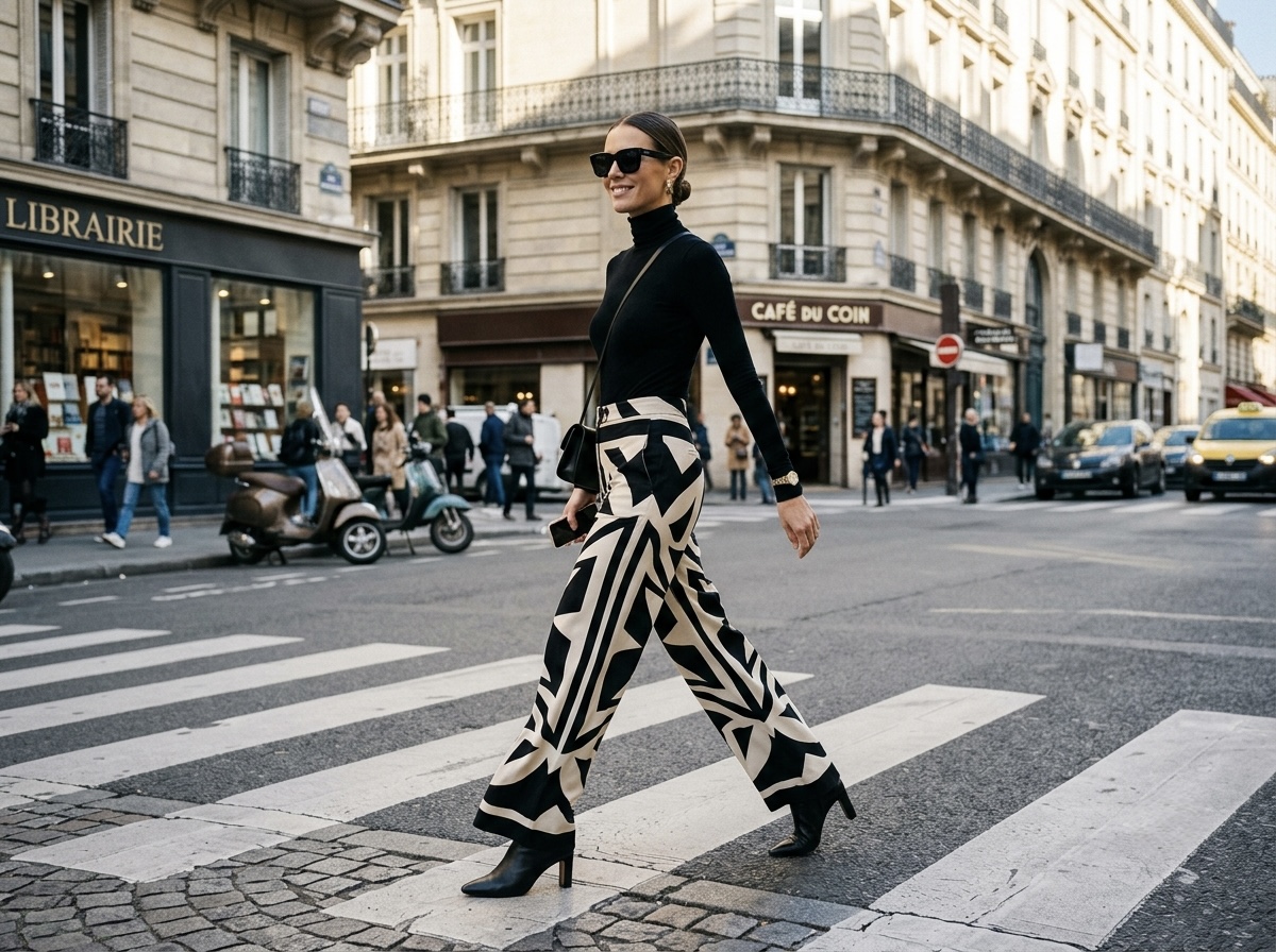 The Statement Pant Blueprint: Effortless Ways to Style Dramatic Trousers and Embellished Denim