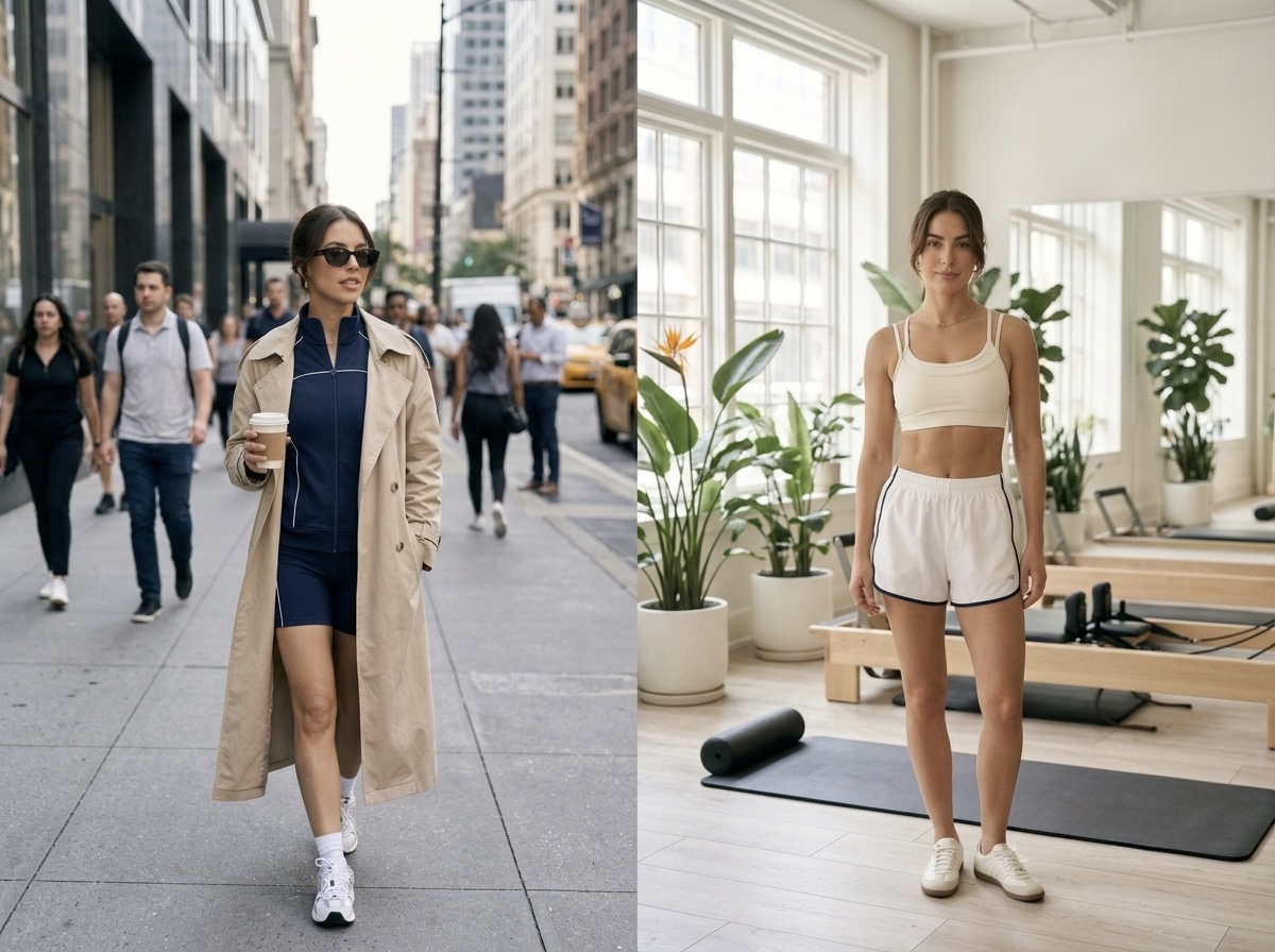 The Retro Sporty Reset: How to Wear the Y2K Gym Aesthetic in a Clean, High-Fashion Way